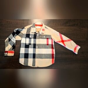 Burberry boys 4T dress shirt